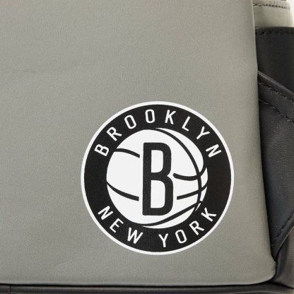 NBA Brooklyn Nets Patch Icons Mini Backpack - Image 7