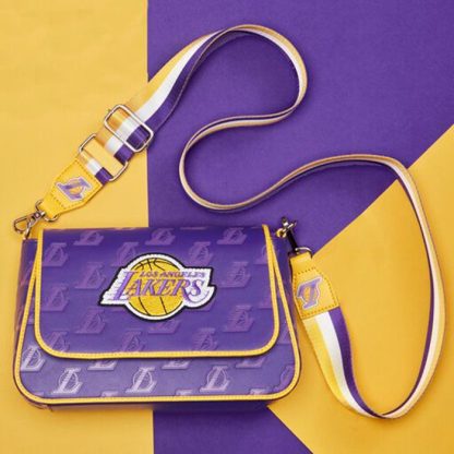 NBA Los Angeles Lakers Logo Crossbody Bag - Image 2