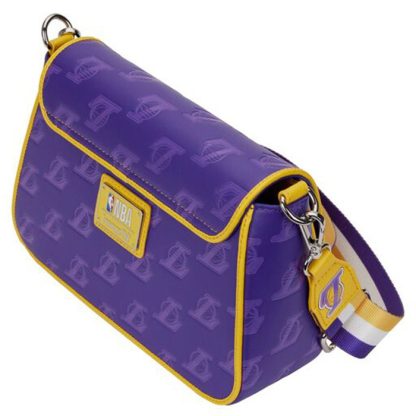 NBA Los Angeles Lakers Logo Crossbody Bag - Image 5
