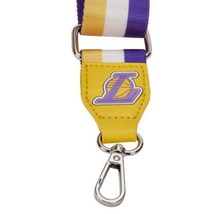 NBA Los Angeles Lakers Logo Crossbody Bag - Image 7