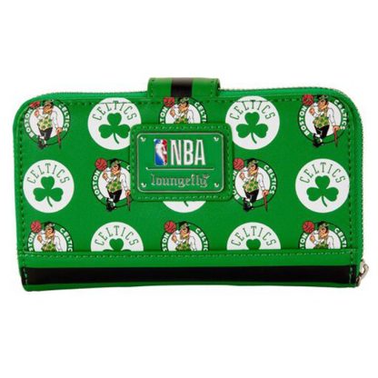 NBA Boston Celtics Logo Zip Around Wallet - Image 4