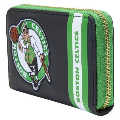 NBA Boston Celtics Patch Icons Zip Around Wallet - Image 3