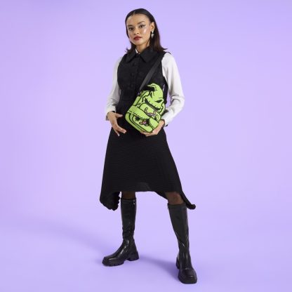 The Nightmare Before Christmas Oogie Boogie Glow Crossbuddies® Cosplay Crossbody Bag with Coin Bag - Image 3