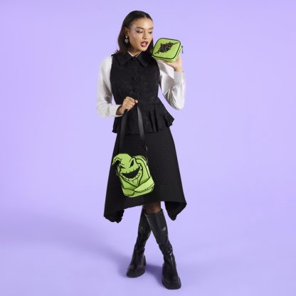 The Nightmare Before Christmas Oogie Boogie Glow Crossbuddies® Cosplay Crossbody Bag with Coin Bag - Image 4