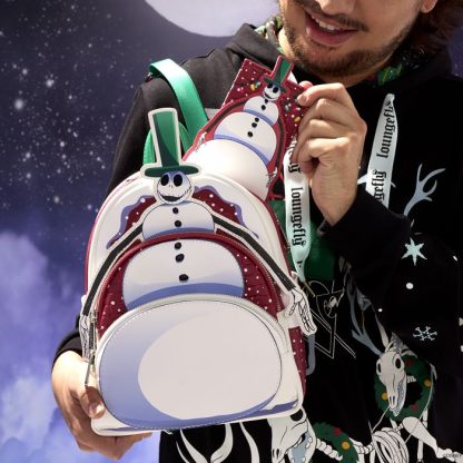 The Nightmare Before Christmas Exclusive Snowman Jack Skellington Mini Backpack - Image 3