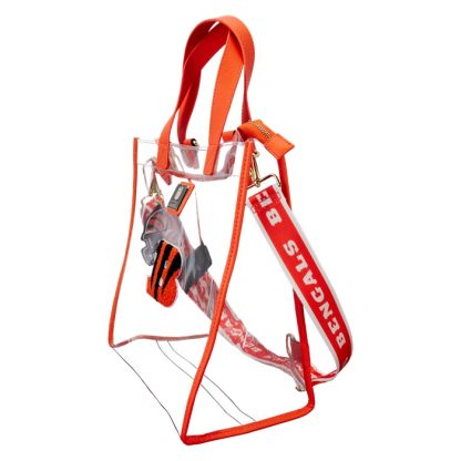 NFL Cincinnati Bengals Clear Convertible Backpack & Tote Crossbody Stadium Bag - Image 3