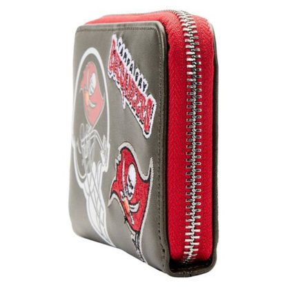 NFL Tampa Bay Buccaneers Patches Zip Around Wallet - Image 2