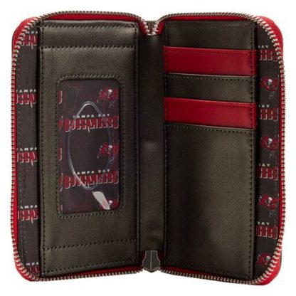 NFL Tampa Bay Buccaneers Patches Zip Around Wallet - Image 4
