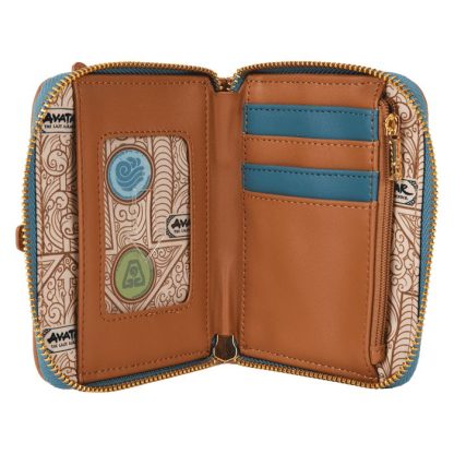 Avatar: The Last Airbender Aang Glider Staff Zip Around Wallet - Image 7