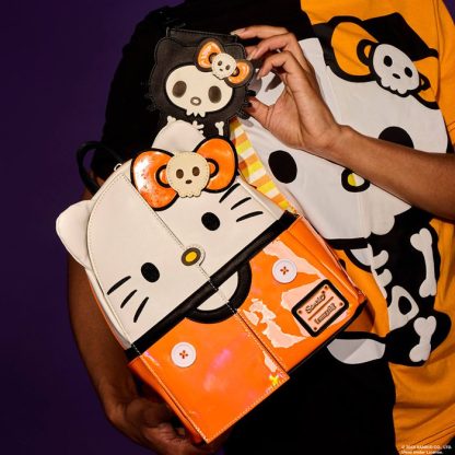 NYCC Limited Edition Sanrio Hello Kitty Skeleton Costume Glow Mini Backpack - Image 3