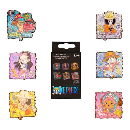 One Piece Map Mystery Box Pin