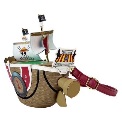One Piece Thousand Sunny Ship Figural Crossbody Bag - Image 4