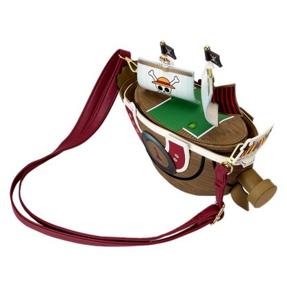 One Piece Thousand Sunny Ship Figural Crossbody Bag - Image 5