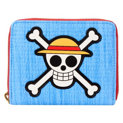 NYCC Limited Edition One Piece Luffy Jolly Roger Zip Around Wallet
