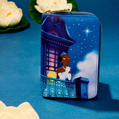The Princess And The Frog 15th Anniversary Evening Star Glow Zip Around Wallet - Image 2