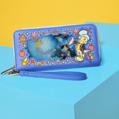 Pinocchio Exclusive Blue Fairy Lenticular Wristlet Wallet - Image 2