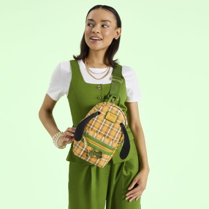 Pluto 95th Anniversary Plaid Sling Crossbody Bag with Coin Bag - Image 2