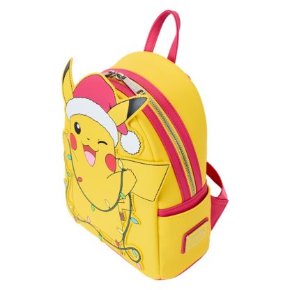 Pokémon Santa Pikachu String Lights Light Up Mini Backpack - Image 6
