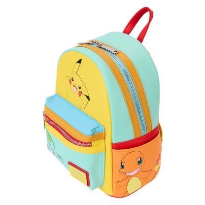 Pokémon Color Block Starters Mini Backpack - Image 5