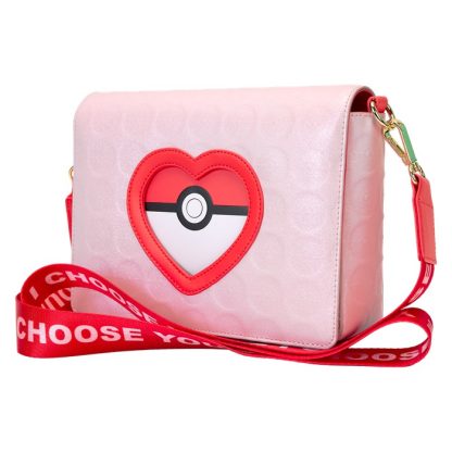 Pokémon Exclusive I Choose You Hearts Crossbody Bag - Image 5