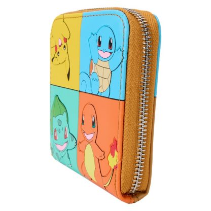 Pokémon Color Block Starters Zip Around Wallet - Image 4