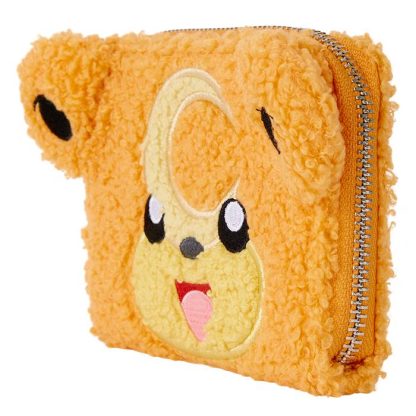 Pokémon Teddiursa Limited Edition Sherpa Cosplay Zip Around Wallet - Image 3