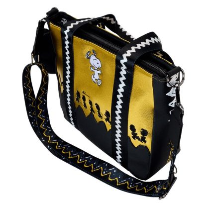 Peanuts 75th Anniversary Snoopy & Gang Tote Crossbody Bag With Coin Bag - Image 5