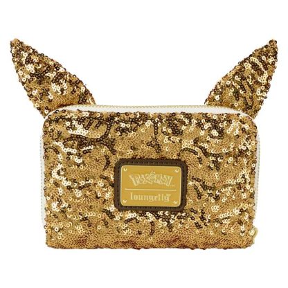 Pokémon Exclusive Eevee Sequin Cosplay Zip Around Wallet - Image 5