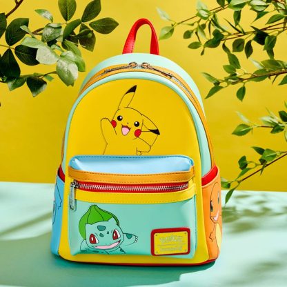 Pokémon Color Block Starters Mini Backpack - Image 2