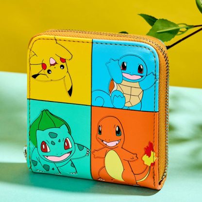 Pokémon Color Block Starters Zip Around Wallet - Image 2