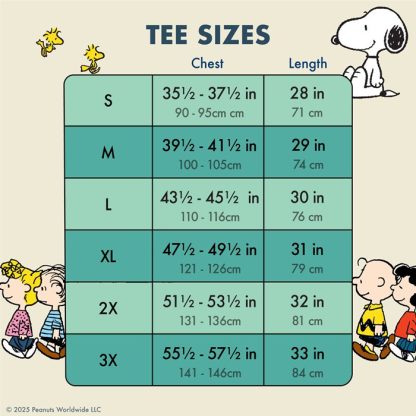Peanuts Snoopy & Gang Unisex Ringer Tee - Image 5