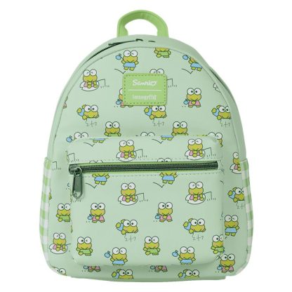 Sanrio Exclusive Keroppi Gingham Mini Backpack