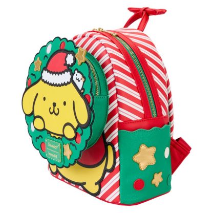 Sanrio Exclusive Pompompurin Santa Hat Light Up Mini Backpack - Image 5
