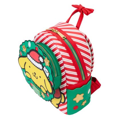 Sanrio Exclusive Pompompurin Santa Hat Light Up Mini Backpack - Image 6
