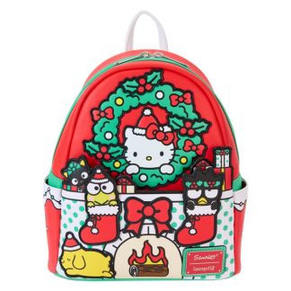 Sanrio Hello Kitty & Friends Holiday Fire Place Mini Backpack