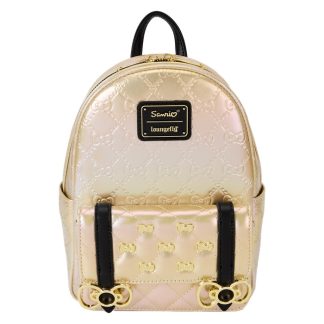 Sanrio Hello Kitty 50th Anniversary Metallic Gold Mini Backpack