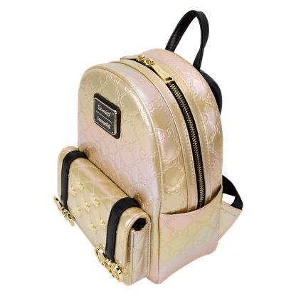 Sanrio Hello Kitty 50th Anniversary Metallic Gold Mini Backpack - Image 5