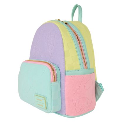 SDCC Limited Edition Hello Kitty & Friends Color Block Terry Cloth Mini Backpack - Image 3