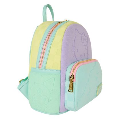 SDCC Limited Edition Hello Kitty & Friends Color Block Terry Cloth Mini Backpack - Image 4