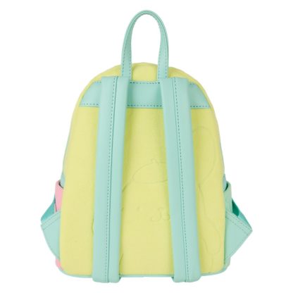 SDCC Limited Edition Hello Kitty & Friends Color Block Terry Cloth Mini Backpack - Image 5