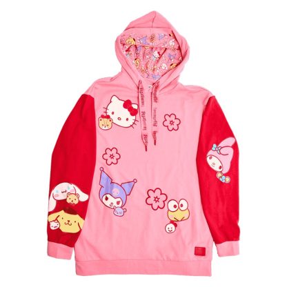 Sanrio Hello Kitty & Friends Color Block Unisex Hoodie - Image 4