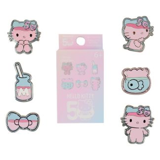 Sanrio Hello Kitty 50th Anniversary Clear & Cute Mystery Box Pin