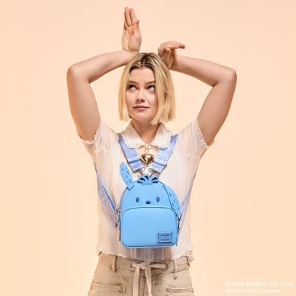 Sanrio Pochacco Monochrome Cosplay Convertible Mini Backpack & Crossbody Bag - Image 2