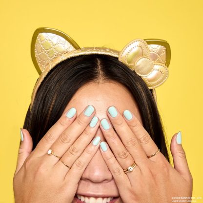 Sanrio Hello Kitty 50th Anniversary Metallic Gold Ear Headband - Image 2