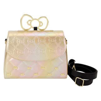 Sanrio Hello Kitty 50th Anniversary Metallic Gold Crossbody Bag