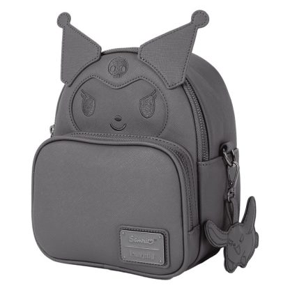 Sanrio Kuromi Monochrome Cosplay Convertible Mini Backpack & Crossbody Bag - Image 3