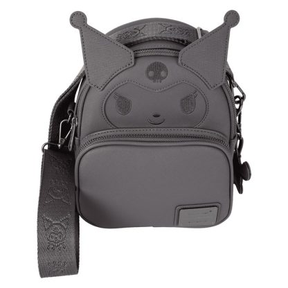Sanrio Kuromi Monochrome Cosplay Convertible Mini Backpack & Crossbody Bag - Image 9