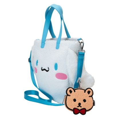Sanrio Cinnamoroll Cosplay Sherpa Tote Crossbody Bag With Coin Bag - Image 11