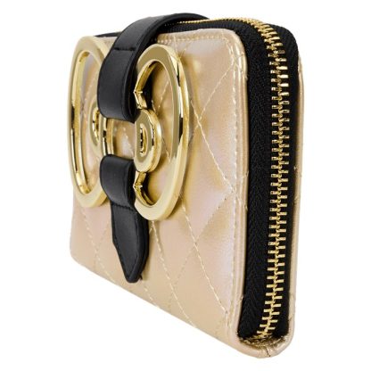 Sanrio Hello Kitty 50th Anniversary Gold Zip Around Wallet - Image 4