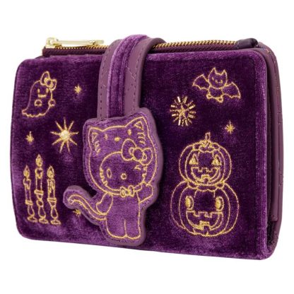 Sanrio Hello Kitty & Friends Exclusive Halloween Costume Velvet Flap Wallet - Image 4